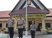 Farewell Parade dan Pedang Pora Tradisi Pisah Sambut Kapolres Luwu Timur