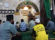 Dikmas Kasat Lantas Polres Bantaeng Sasar Jamaah Masdjid Besar Taqwa Tompong