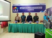 Wujud Sinergitas, Kapolsek Marbo Bersama Danramil Hadiri Rakor Sensus Penduduk