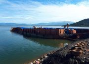 Ore Nikel PT CLM Tumpah ke Laut, DLH Luwu Timur Lakukan Sidak