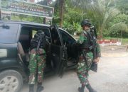 Menciptakan Rasa Aman Dan Nyaman Satgas Raider 300 Gelar Pemeriksaan