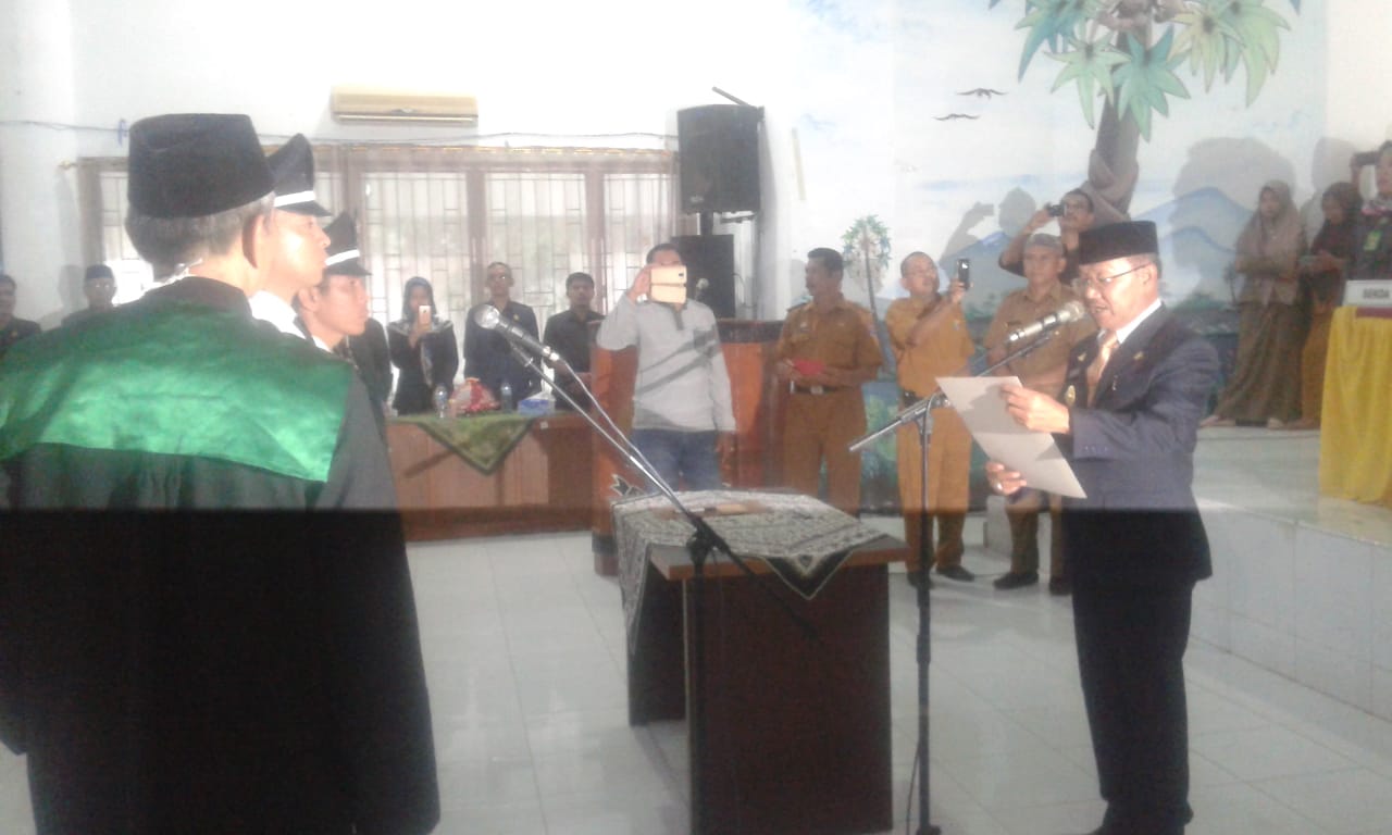 Bupati Jeneponto Kembali Melantik 2 Orang Kepala Desa