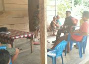 Jadi Korban Pencurian, Babinsa Desa Benteng Kunjungi Warga Binaannya