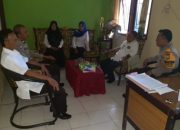Jalin Sinergitas, Personil Polsek Polsel Sambangi Lurah Patte’ne