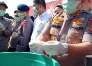 Video: Polres Bone Musnahkan Narkoba Senilai 750 Juta