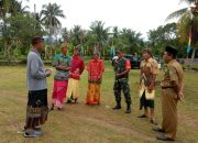 Babinsa Koramil Wotu Hadiri Hari Jadi Desa Pepuro Barat Luwu Timur