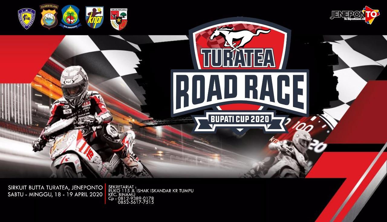 Uji skill pembalap, MPC PP kerjasama KNPI jeneponto adakan Road Race Bupati cup 2020