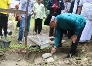 Bupati Luwu Timur Letakkan Batu Pertama Pembangunan Ponpes Tahfizul Quran Ashabul Kahfi