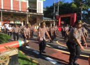 Cegahan Virus Corona, Polres Takalar Rutin Laksanakan Senam AW3S