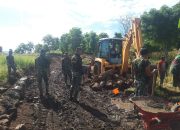 Bhabinkamtibmas Rajaya Bangga Jadi Tim TMMD Ke-107 di Takalar