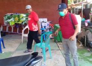 Cegah Penyebaran Virus CORONA, Lurah Empoang Lakukan Penyemprotan Disinfektan