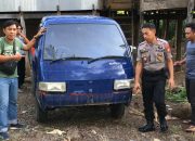 Bersama warga, Polisi amankan mobil Pick Up tak Bertuan di Bantaeng