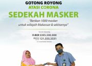 Tanggap Covid-19 Rumah jahit IZI Sulsel produksi 1000 masker kain