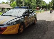 Personil Polsek Mapsu Laksanakan Patroli Himbau Warga Tetap Tenang Terkait Covid-19