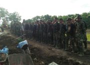 Penuh Tekad Kerja, Satgas TMMD 107 Takalar Mulai Pekerjaan Setiap Pagi