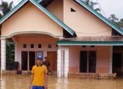 Akibat Penyempitan Sungai Kelurahan Lembo Konut, Puluhan Rumah Warga Terendam Banjir