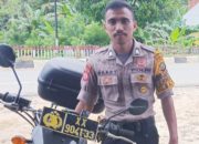 Peduli Kesehatan, Polsek Resort Palangga Konsel Bagikan Masker Secara Gratis