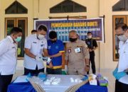 BNNP Sultra Musnahkan 961.2 Gram Sabu Hasil Sitaan