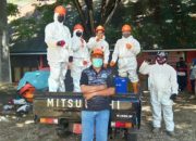 BPBD Baubau Masifkan Penyomprotan Desinfektan Ke Rumah Warga ODP