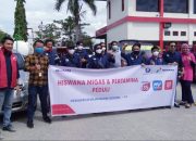 Peduli Covid-19, Pertamina dan Hiswana Migas Sultra Salurkan Paket Sembako Bagi Warga Kendari