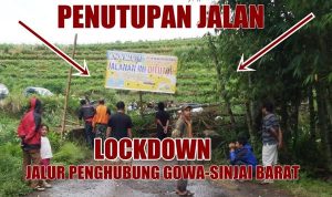 VIDEO: Penutupan Jalur Akses jalan Penghungung Gowa - Sinjai