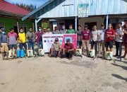 Bersama PT MAM, Gabungan Lembaga Peguyuban Lakukan sosialisasi dan penyemprotan Desinfektan