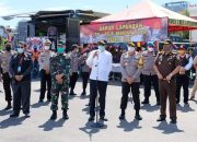 Jelang Pemberlakuan PSBB, Kapolda Sulsel, Gubernur dan Pangdam Tinjau Kesiapan Dapur Lapangan