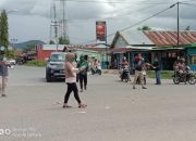 Peduli Covid – 19, Anggota DPRD Provinsi Halteng Bagi-Bagi Masker Gratis