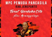 Ketua MPC PP Toraja Utara Meninggal, MPC PP Jeneponto Turut Belasungkawa