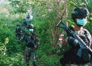 Jaga Warga Wiltas dari Covid 19, Satgas Yonif R 142 Perketat Keamanan