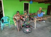 Tim Keslap Satgas TMMD 107 Takalar Lakukan Pemeriksaan Kesehatan Gratis Kepada Warga