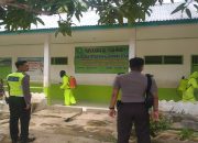 Polres Sekadau Lakukan Desinfeksi dan Imbauan Pencegahan Covid-19