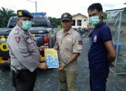 Polres Sekadau Patroli ke PT. Agro Andalan, Sampaikan Edukasi Pencegahan Covid-19