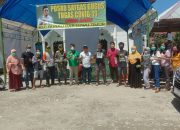 Sinergitas Pemerintah Desa Laro dengan Babinsa Koramil Wotu di Posko Covid-19