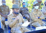 Diproyeksikan Surplus Beras Areal Padi Ladang Kiaea Tempat Vicon Bupati Konsel dengan Menteri Pertanian