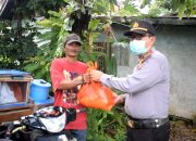 23 Paket Sembako Disalurkan Polres Sekadau Kepada Warga Kurang Mampu