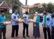 BKPRMI Jeneponto Aksi Serentak Bagikan Bahan Pangan Untuk Guru Ngaji.
