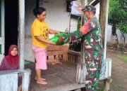 Koramil Sui Kakap Optimal Kawal Beras Bulog