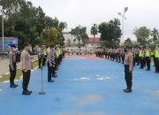 Kapolres Sekadau Pimpin Apel Kesiapan Gelar Pasukan Ops Ketupat Kapuas 2020