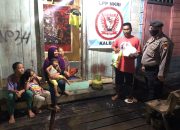 Polres Sekadau Beri Bantuan Satu Keluarga yang Viral Tak Mampu Buka Puasa