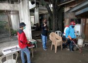 Penyemprotan Disinfektan, Orari Lokal Bantaeng Gandeng PMI Sasar Dua Kelurahan di Kecamatan Bantaeng