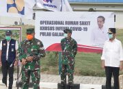 Pangdam I/BB Dampingi Pankogabwilhan I Resmikan Operasional RS Khusus Infeksi Covid-19 Pulau Galang.