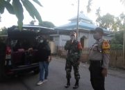 Sinergitas TNI-Polri Himbau Masyarakat Taati Maklumat Pemerintah