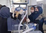 Tim Robotika Afghanistan membangun ventilator COVID-19 dari suku cadang mobil Corolla
