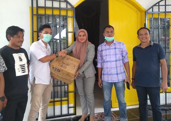 PDUI Jeneponto Terima Bantuan APD dari Wakil Ketua DPRD Jeneponto