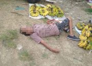 Seorang Pria Tewas tersungkur saat hendak beli pisang, Pengunjung pasar tidak ada yang mendekat