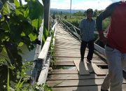 Kesal Pekerjaan Jembatan Baja Kulo Jaya Tak Dilanjutkan, Warga Desak Pemda Halteng