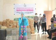 Melalui Bhayangkari Cab Jeneponto,  Bhayangkari Sulsel Salurkan Bantuan kepada warga terdampak Covid di Jeneponto