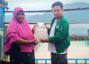 GP Ansor Bersama DPC PKB Turut Berbagi Paket Sembako Di Konut