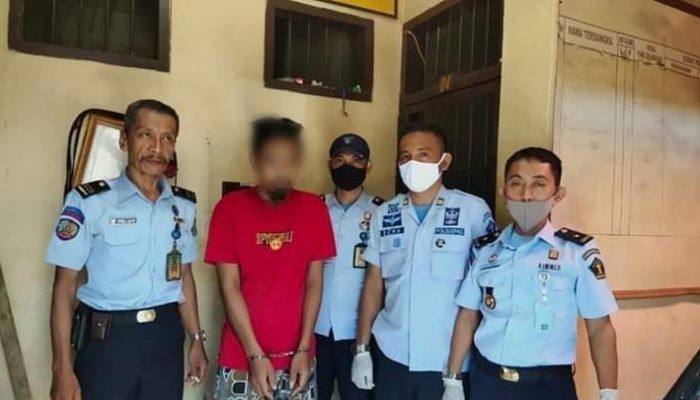 Kembali Terciduk, Napi Asimilasi di Bone kembali ke Lapas